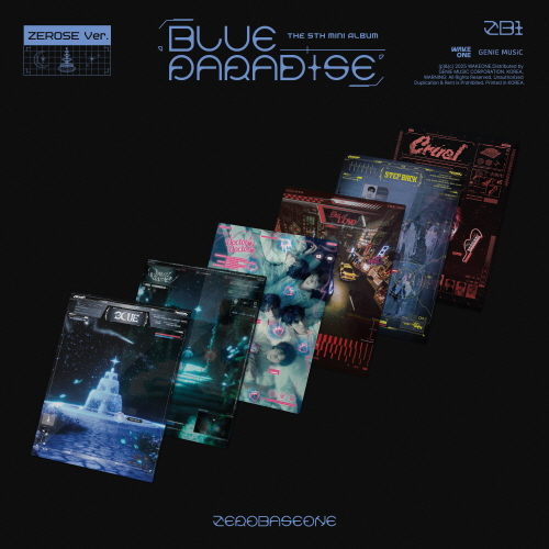 ZEROBASEONE - 5th Mini Album: BLUE PARADISE [ZEROSE Ver.][1 of 6 Types, Randomly Shipped]