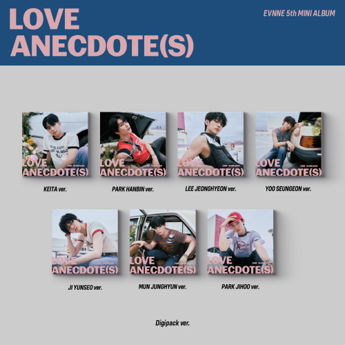 EVNNE - 5th Mini Album : LOVE ANECDOTE(S) [Digipack Ver.][1 Random out of 7 Types]
