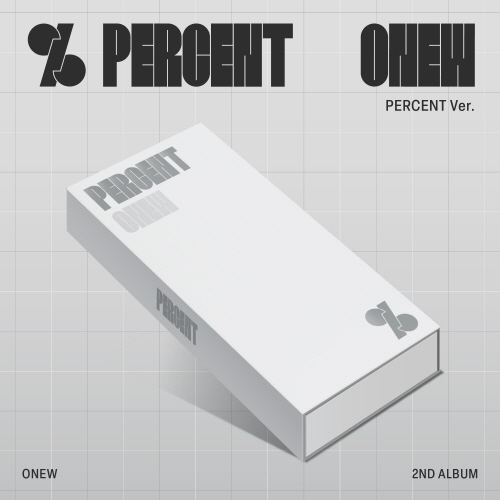 ONEW - 2nd Album: PERCENT [PERCENT Ver.]