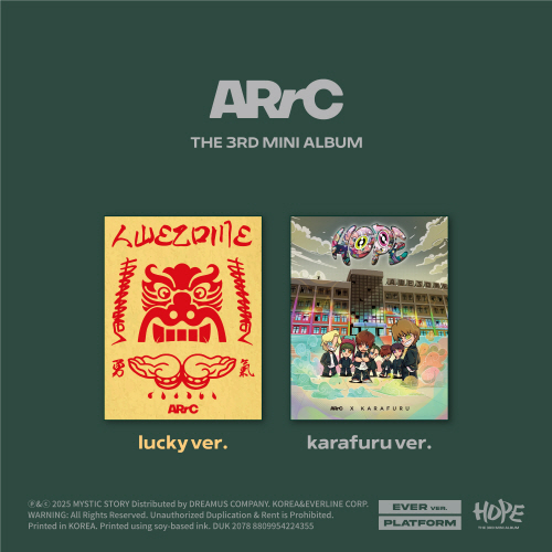 ARrC (Arc) - 3rd Mini Album : HOPE [EVER ver.][1 of 2 versions, Randomly Shipped]