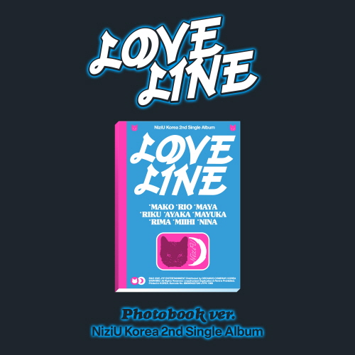 NiziU - KOREA 2nd Single Album : LOVE LINE [Standard ver.]