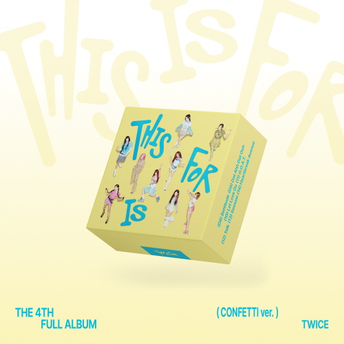 TWICE - 4th Album : THIS IS FOR CONFETTI [CONFETTI ver.][Mini CD]