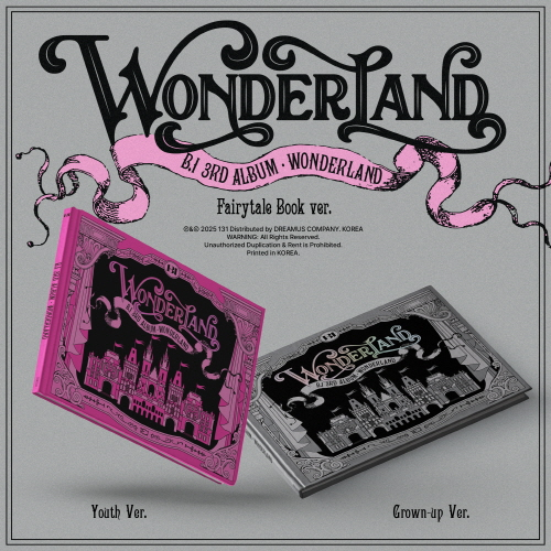 B.I - Vol. 3 : WONDERLAND [Fairy tale Ver.][Random shipment of 1 out of 2 types]