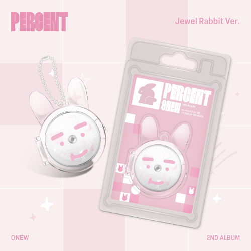 ONEW - 2nd Album : PERCENT [Jewel Rabbit Ver.]