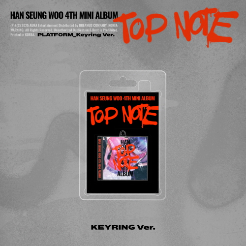 HAN SEUNG WOO - 4th Mini Album : TOP NOTE [PLATFORM_Keyring Ver.]