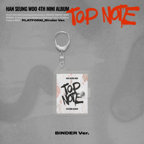 HAN SEUNG WOO - 4th Mini Album : TOP NOTE [PLATFORM_Binder Ver.]