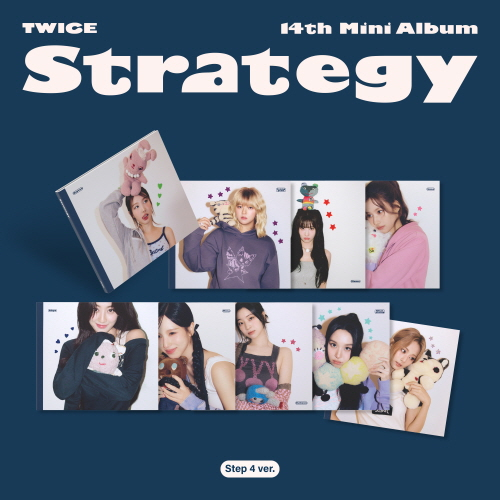 TWICE - Mini Album Vol. 14: STRATEGY [Step 4 ver.][Random shipment of 1 out of 9 types]
