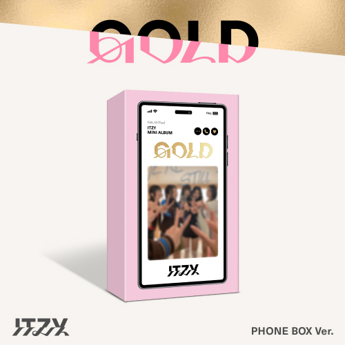 ITZY - GOLD [PHONE BOX VER.][Special Edition][Mini CD]