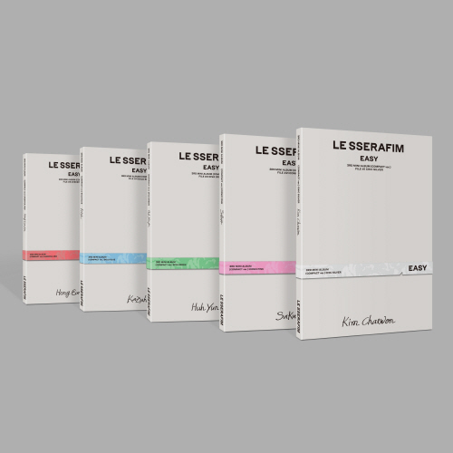 LE SSERAFIM - 3rd Mini Album 'EASY' [COMPACT ver.][1 of 5 versions sent randomly]