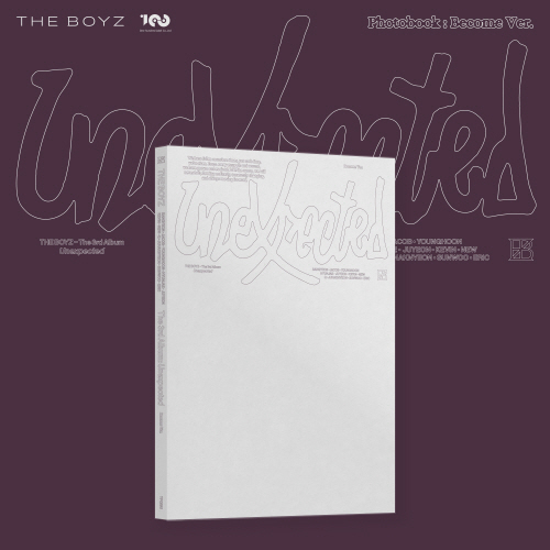THE BOYZ - The 3rd Album 'Unexpected' (Photobook : Become Ver.)