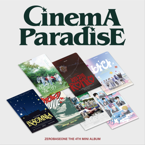 ZEROBASEONE - Mini Album Vol. 4: CINEMA PARADISE [ZEROSE ver.][7-Type SET]