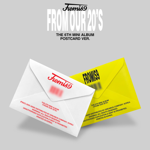 fromis_9 - Mini Album Vol. 6 [From Our 20's] [Postcard Ver.] [Random shipment of 1 out of 2 types]