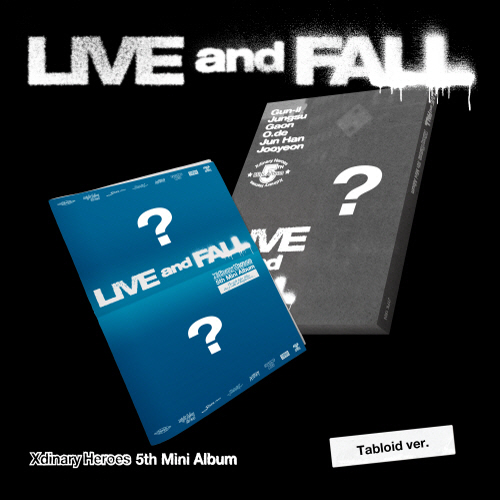Xdinary Heroes - Mini Album Vol. 5 : LIVE and FALL [Tabloid ver.]