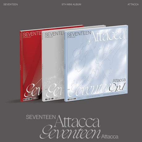 SEVENTEEN - Mini Album Vol.9 : Attacca [Random version out of Op.1/Op.2/Op.3]