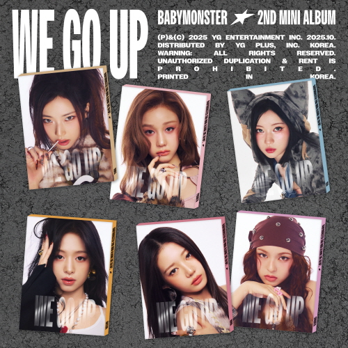 BABYMONSTER - 2nd MINI ALBUM [WE GO UP] PATTERN Ver. ASA