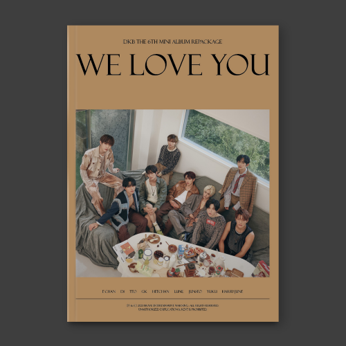 DKB - Mini Album Vol. 6 Repackage: We Love You [Day ver.]