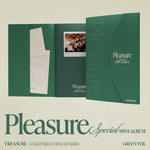 TREASURE - TREASURE SPECIAL MINI ALBUM [PLEASURE] [GREEN VER.]