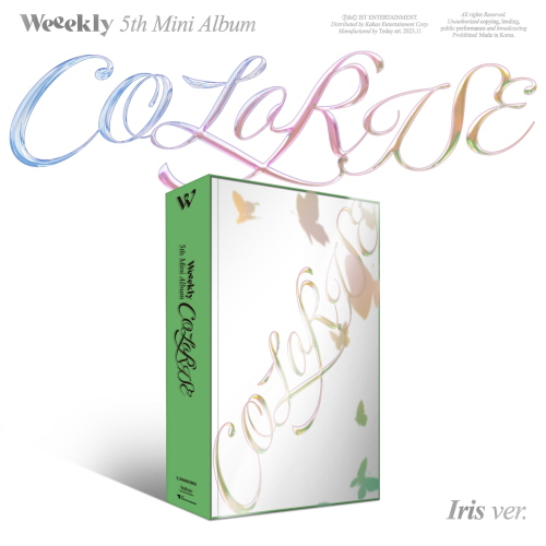 Weeekly - Mini Album Vol. 5 : ColoRise [Iris Ver.]