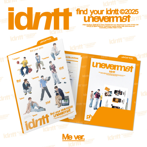 idntt - Mini Album 〈unevermet〉 [Me ver.]