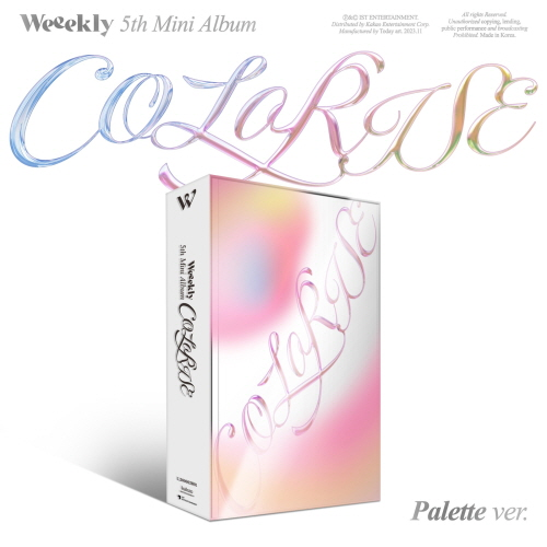 Weeekly - Mini Album Vol. 5 : ColoRise [Palette Ver.]