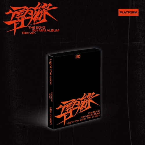 THE BOYZ - Mini Album Vol. 9: 導火線 (Fuse) [Platform ver.][Riot ver.]