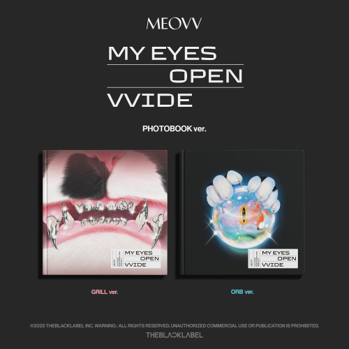 MEOVV - 1st EP ALBUM 'MY EYES OPEN VVIDE' [PHOTOBOOK ver.][2 Types SET]