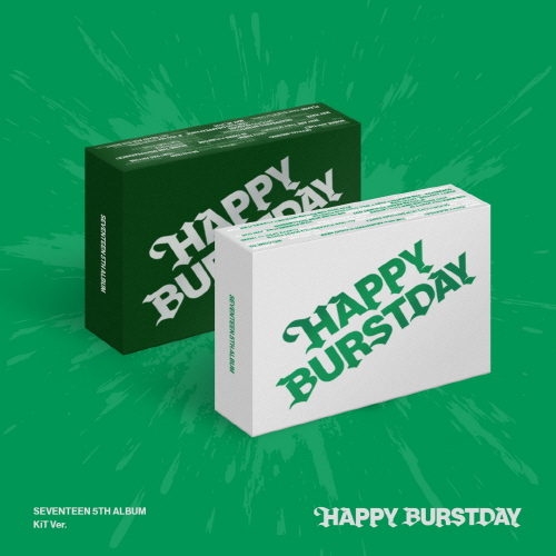 SEVENTEEN - SEVENTEEN 5th Album ‘HAPPY BURSTDAY’ [KiT Ver.][2 Types SET]