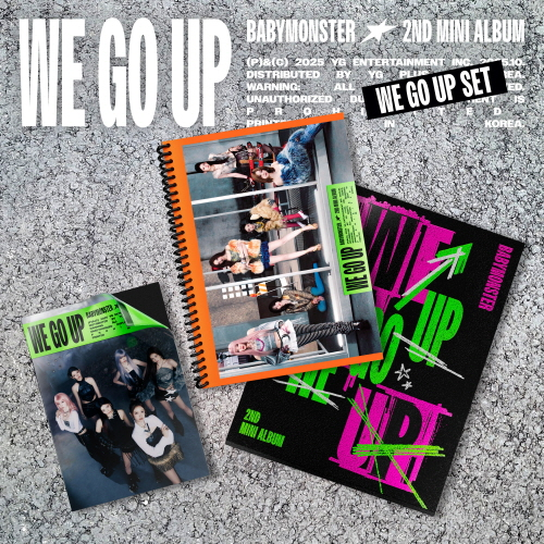 BABYMONSTER - 2nd MINI ALBUM [WE GO UP] WE GO UP SE