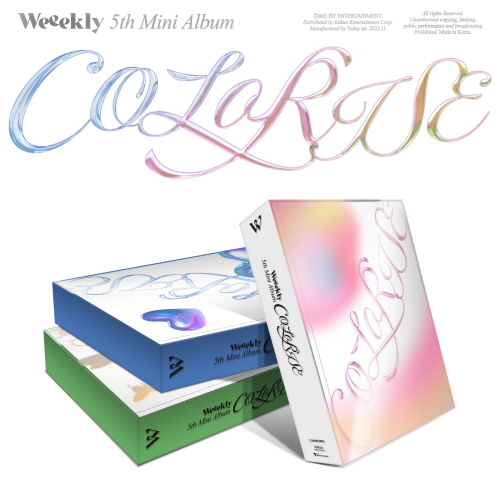 Weeekly - 5th Mini Album: ColoRise [3-Type SET]