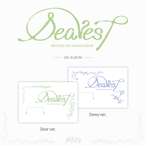 RESCENE - 2nd Single Album: Dearest [QR VER.][2-Type Set]