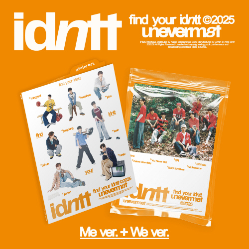 Identity (idntt) - Mini Album 〈unevermet〉 [2-Type SET]