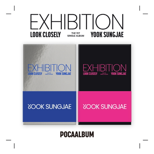 Yook Sungjae - EXHIBITION : Look Closely [POCA ALBUM][2 Types SET]