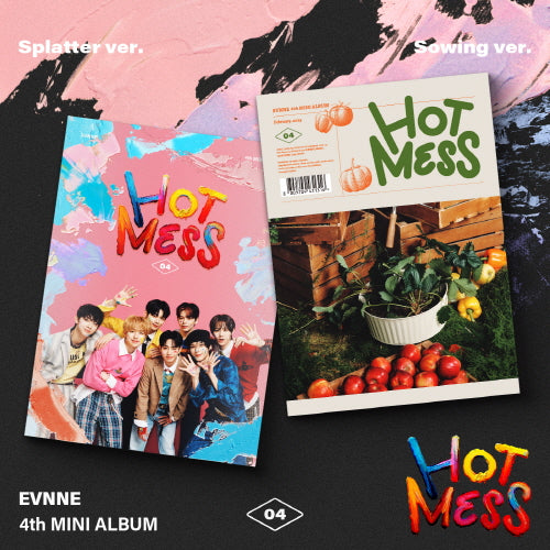 EVNNE - 4th Mini Album : HOT MESS [2-Type Set]