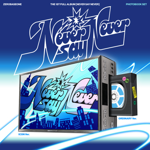 ZEROBASEONE - THE 1ST FULL ALBUM [NEVER SAY NEVER][PHOTOBOOK Ver.][2 Types (ICON & ORDINARY) SET]