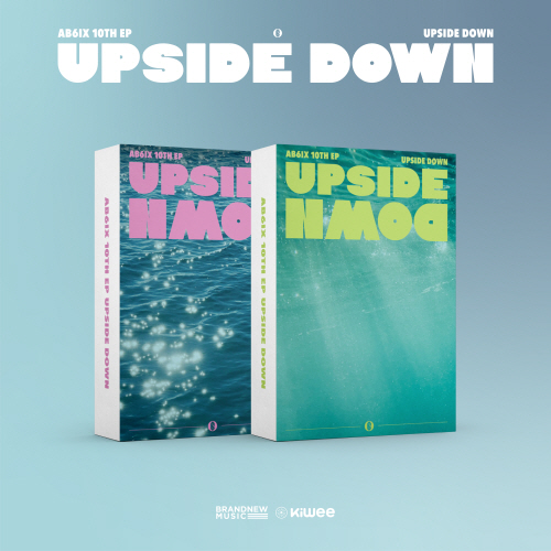 AB6IX - 10TH EP : UPSIDE DOWN [kiwee ALBUM][2-Version SET]