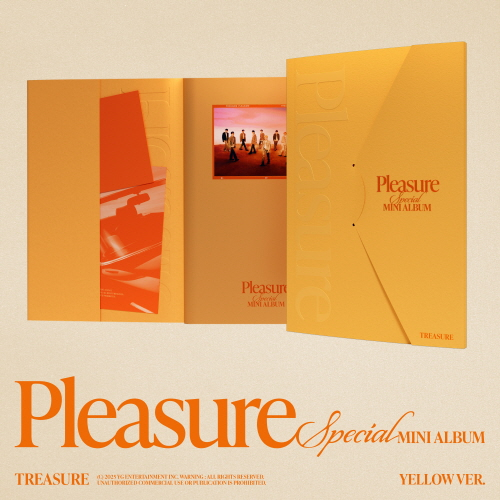 TREASURE - TREASURE SPECIAL MINI ALBUM [PLEASURE][YELLOW VER.]
