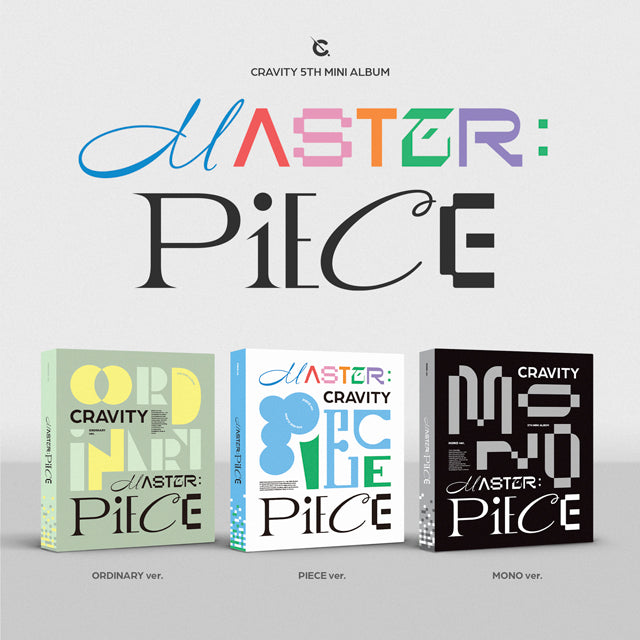CRAVITY - Mini Album Vol.5 MASTER:PIECE [Random cover out of 3 types]