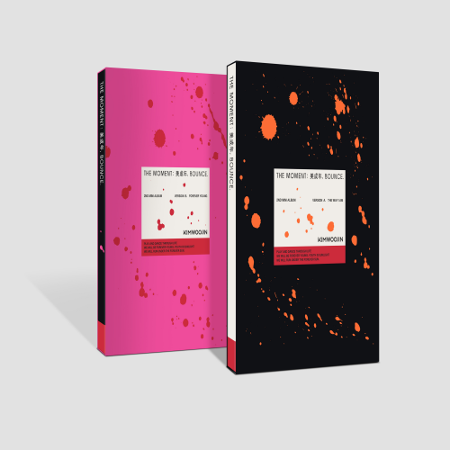 Kim Woo-jin - The moment : 美成年, Bounce. [Random shipment of 1 out of 2 types]