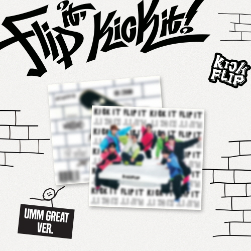 KickFlip - 1st Mini Album 'Flip it, Kick it!' [Umm Great ver.]