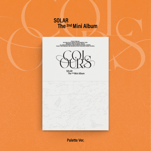 Solar - 2nd Mini Album : COLOURS [Palette Ver.]