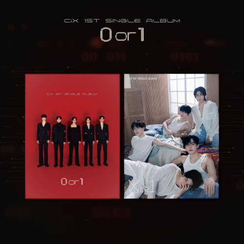 CIX - 1st Single Album: 0 or 1 [1 Random Version Out of 2]