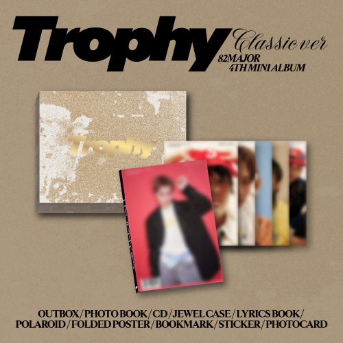 82MAJOR (82MAJOR) - 4th Mini Album: Trophy [Classic ver.]