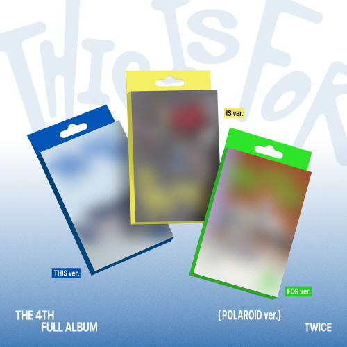 TWICE (TWICE) - 4th Album : THIS IS FOR [POLAROID ver.][Randomly Shipped from 3 Types]
