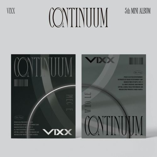 VIXX - 5th Mini Album : CONTINUUM [1 out of 2 versions, randomly shipped]
