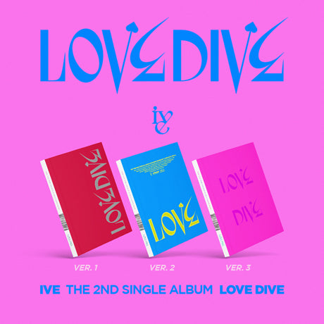IVE - LOVE DIVE [Random shipment of 1 out of 3 versions]