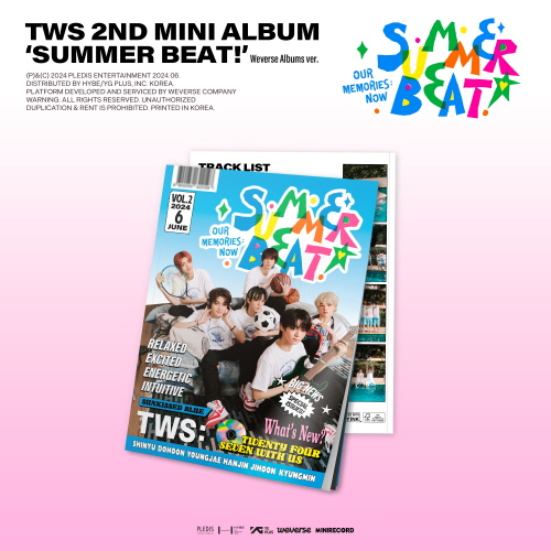 TWS - 2nd Mini Album 'SUMMER BEAT!' [Weverse Albums ver.]