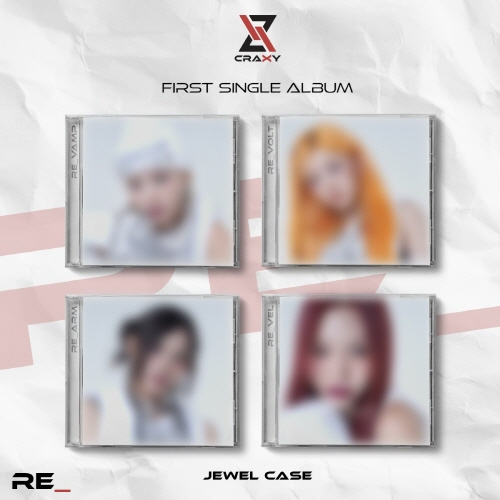 CRAXY - Single Album Vol. 1: RE_ [JEWEL CASE] [Random shipment of 1 out of 4 types]
