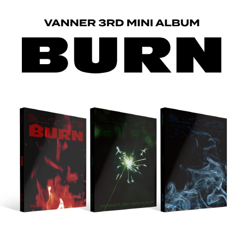 VANNER - Mini Album Vol. 3: BURN [3 Types SET]