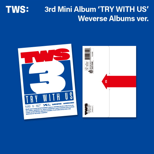 TWS - 3rd Mini Album 'TRY WITH US' [Weverse Albums ver.]