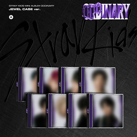 Stray Kids - ODDINARY [JEWEL CASE ver.] (Random shipment of 8 types)
